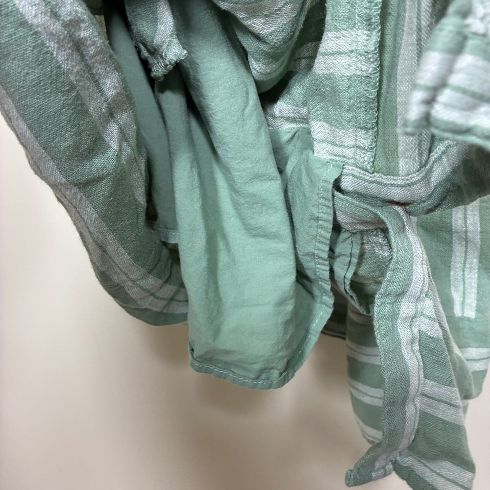 Universal Thread Beachy Coastal Linen Blend Dress Size XXL Lined Euro Summer - Picture 6 of 9